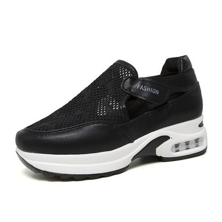 Holiday Savings Deals! Kukoosong Walking Shoes for Women New Fashion Personality Hollow Sports Style Casual Shoes Breathable Platform Shock Absorb Running Hiking Shoes Sneakers for Women Black 9
Holiday Savings Deals! Kukoosong Walking Shoes for Women New Fashion Personality Hollow Sports Style Casual Shoes Breathable Platform Shock Absorb Running Hiking Shoes Sneakers for Women Black 9