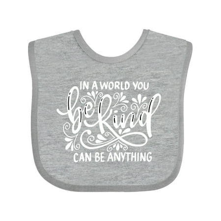 Inktastic Inspirational Quote In a World You Can be Anything be Kind Gift Baby Boy or Baby Girl Bib
Inktastic Inspirational Quote In a World You Can be Anything be Kind Gift Baby Boy or Baby Girl Bib