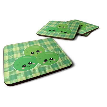 Caroline s Treasures BB6890FC Three Peas Foam Coaster Set of 4 3 1/2 x 3 1/2 multicolor
Caroline s Treasures BB6890FC Three Peas Foam Coaster Set of 4 3 1/2 x 3 1/2 multicolor