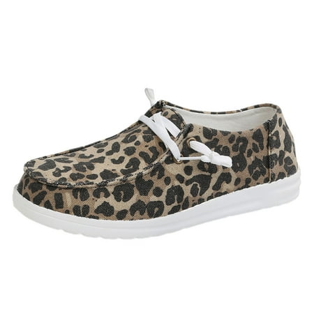 Sneakers for Women Leisure Womens Four Seasons Leopard Print Non Slip Flat Round Toe Breathable Lace Up Lazy Cloth Shoes Womens Sneakers Mesh Brown 41
Sneakers for Women Leisure Womens Four Seasons Leopard Print Non Slip Flat Round Toe Breathable Lace Up Lazy Cloth Shoes Womens Sneakers Mesh Brown 41
