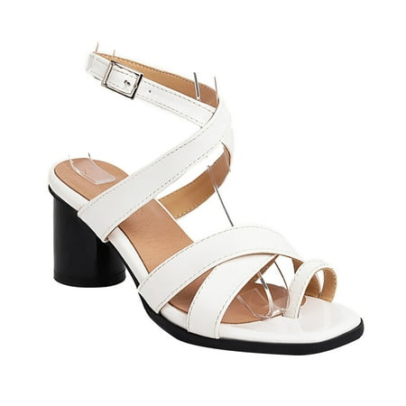 Womens Fashion Solid Color Microfiber Leather High Heels Ladies Summer Sandals Summer Open Toe Slide Sandals Comfortable Flats Flip-Flops Sandal Casual Platforms Wedge Sandals Heeled Sandals A43835
Womens Fashion Solid Color Microfiber Leather High Heels Ladies Summer Sandals Summer Open Toe Slide Sandals Comfortable Flats Flip-Flops Sandal Casual Platforms Wedge Sandals Heeled Sandals A43835