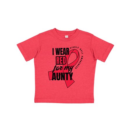 Inktastic Sickle Cell Awareness I Wear Red For My Aunty Gift Toddler Boy or Toddler Girl T-Shirt
Inktastic Sickle Cell Awareness I Wear Red For My Aunty Gift Toddler Boy or Toddler Girl T-Shirt