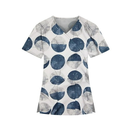 Clearance Top MIARHB Women s V-Neck Printed Short-Sleeved Overalls with Pocket Blue XXL
Clearance Top MIARHB Women s V-Neck Printed Short-Sleeved Overalls with Pocket Blue XXL