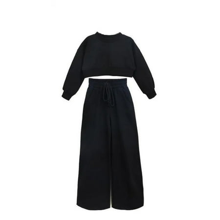 EnJoCho Fall Clothes for Toddler Children Kid Toddler Girls Long Sleeve Solid Sweatshirt Pullover Blouse Tops Wide Legged Pants Trousers Outfit Set 2PCS Child Trendy Clothing School Casual Home Wear
EnJoCho Fall Clothes for Toddler Children Kid Toddler Girls Long Sleeve Solid Sweatshirt Pullover Blouse Tops Wide Legged Pants Trousers Outfit Set 2PCS Child Trendy Clothing School Casual Home Wear