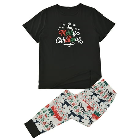 Holiday Family Pajamas Matching Sets Xmas Letter Elk Tops and Festival Style Pants Loungewear
Holiday Family Pajamas Matching Sets Xmas Letter Elk Tops and Festival Style Pants Loungewear