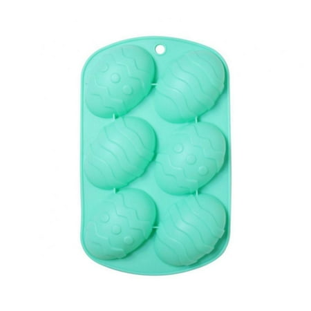 Easter Egg Shaped Silicone Cake Mold 6-Cavity Chocolate Cookie Trays for DIY Candy Chocolate Jelly Fondant Making
Easter Egg Shaped Silicone Cake Mold 6-Cavity Chocolate Cookie Trays for DIY Candy Chocolate Jelly Fondant Making