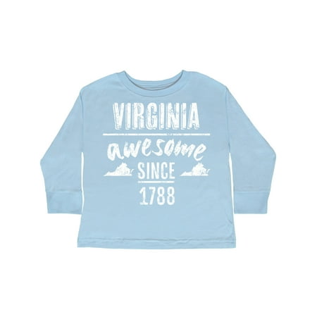 Inktastic Virginia Awesome Since 1788 Gift Toddler Boy or Toddler Girl Long Sleeve T-Shirt
Inktastic Virginia Awesome Since 1788 Gift Toddler Boy or Toddler Girl Long Sleeve T-Shirt