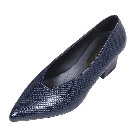 nsendm Baby Heels High Leisure Color Shoes Pointed Solid Heels Shoes Toe SlipOn Work Shoes Single Women Wedge Pump Blue 7.5
nsendm Baby Heels High Leisure Color Shoes Pointed Solid Heels Shoes Toe SlipOn Work Shoes Single Women Wedge Pump Blue 7.5