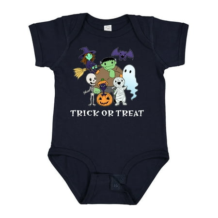 Inktastic Halloween Trick-or-Treat Cute Group of Monsters Boys or Girls Baby Bodysuit
Inktastic Halloween Trick-or-Treat Cute Group of Monsters Boys or Girls Baby Bodysuit