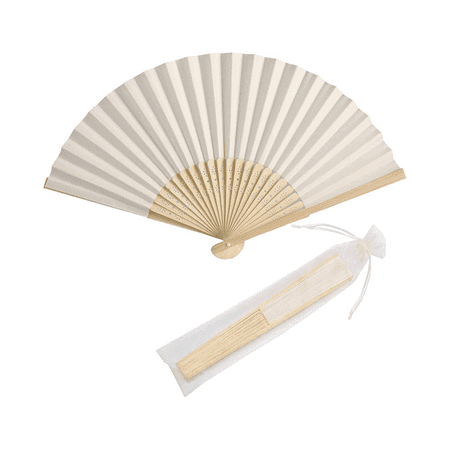 50Pcs Paper Hand Fan Bamboo Handheld Folded Fan Decorative Paper Fan Wedding Party Favors (Cream) 
50Pcs Paper Hand Fan Bamboo Handheld Folded Fan Decorative Paper Fan Wedding Party Favors (Cream)