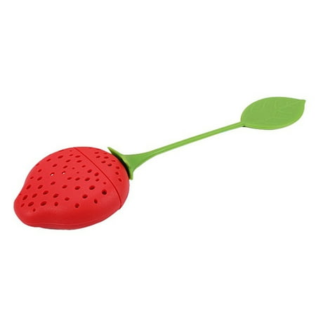 MEGAWHEELS Strawberry Silicone Tea Maker Useful Portable Candy Filter Bag Tea Strainer
MEGAWHEELS Strawberry Silicone Tea Maker Useful Portable Candy Filter Bag Tea Strainer