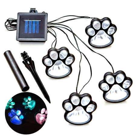 Esenlong Solar 4-Paw Light Garden Ground Dog Cat Paw LED Solar Lamp for Garden Patio Yard Decor Walkway
Esenlong Solar 4-Paw Light Garden Ground Dog Cat Paw LED Solar Lamp for Garden Patio Yard Decor Walkway