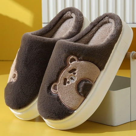 uikmnh Warm Slippers Couple Men s Thick Bottom Cotton Slippers Autumn And Winter Home Cute Rabbit Plush Comfortable Warm Soft Bottom Non Slip Slippers 9.5
uikmnh Warm Slippers Couple Men s Thick Bottom Cotton Slippers Autumn And Winter Home Cute Rabbit Plush Comfortable Warm Soft Bottom Non Slip Slippers 9.5