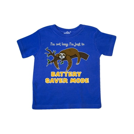Inktastic Relaxing Sloth I m Not Lazy I m Just in Battery Saver Mode Gift Toddler Boy or Toddler Girl T-Shirt
Inktastic Relaxing Sloth I m Not Lazy I m Just in Battery Saver Mode Gift Toddler Boy or Toddler Girl T-Shirt