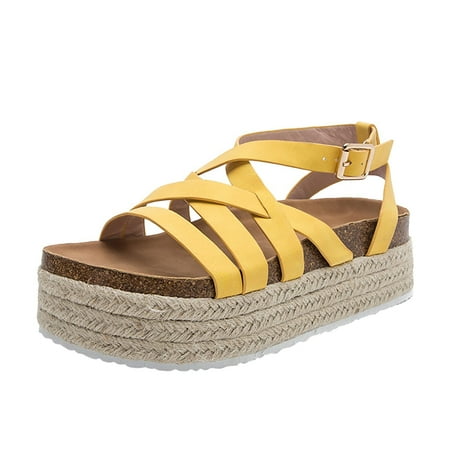 Women s Sandals Sandals Women Ladies Sandals Women s Platform Flat Sandals Thin Strap Cross Buckle Sandals
Women s Sandals Sandals Women Ladies Sandals Women s Platform Flat Sandals Thin Strap Cross Buckle Sandals