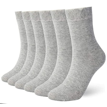 8 Pairs Womens Socks Thin Cotton Casual Crew Sock Black High Ankle Solid Color (Grey)
8 Pairs Womens Socks Thin Cotton Casual Crew Sock Black High Ankle Solid Color (Grey)