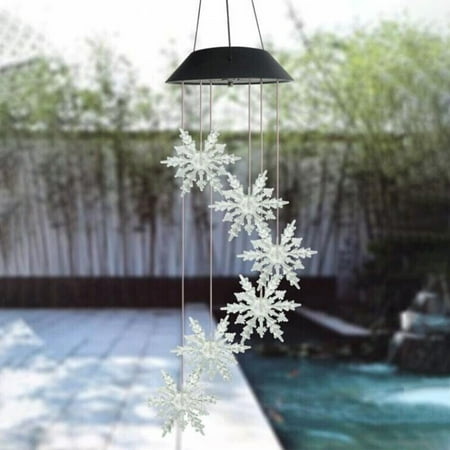 Christmas decorations Outdoor Garden Decoration Solar Snowflake Mobile Wind Chime Decoration Pendant Fragarn
Christmas decorations Outdoor Garden Decoration Solar Snowflake Mobile Wind Chime Decoration Pendant Fragarn