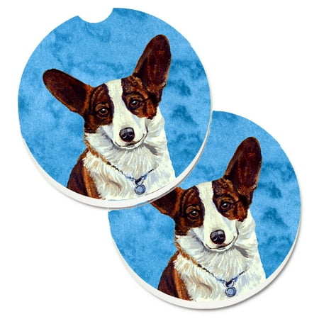 Carolines Treasures LH9378BUCARC Blue Corgi Set of 2 Cup Holder Car Coasters Large multicolor
Carolines Treasures LH9378BUCARC Blue Corgi Set of 2 Cup Holder Car Coasters Large multicolor