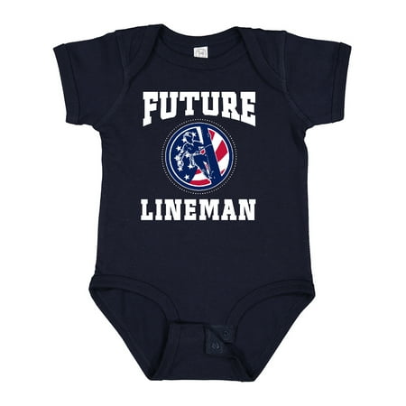 Inktastic Future Lineman Gift Baby Boy Bodysuit