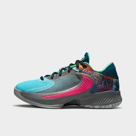 Big Kid s Nike Freak 4 SE Smoke Grey/Pinksicle (DQ8040 001) - 5