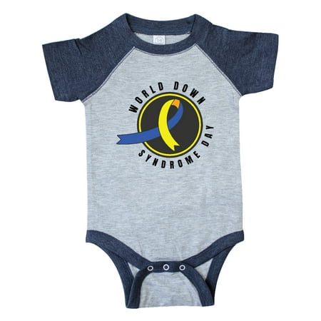 Inktastic World Down Syndrome Day with Yellow and Blue Ribbon Gift Baby Boy or Baby Girl Bodysuit
Inktastic World Down Syndrome Day with Yellow and Blue Ribbon Gift Baby Boy or Baby Girl Bodysuit