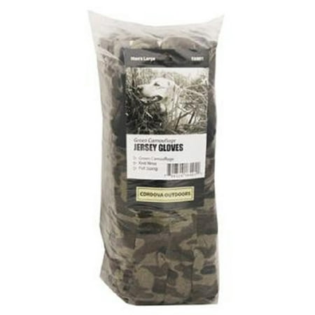 Gloves Camouflage Large 12Ct - Pack Of 12