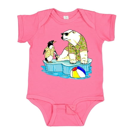 Inktastic Penguin and Polar Bear Iceberg Beach Bums Gift Baby Boy or Baby Girl Bodysuit
Inktastic Penguin and Polar Bear Iceberg Beach Bums Gift Baby Boy or Baby Girl Bodysuit