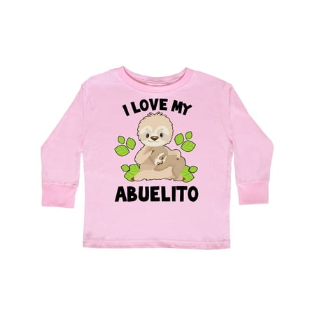 Inktastic Cute Sloth I Love My Abuelito with Green Leaves Gift Toddler Boy or Toddler Girl Long Sleeve T-Shirt
Inktastic Cute Sloth I Love My Abuelito with Green Leaves Gift Toddler Boy or Toddler Girl Long Sleeve T-Shirt