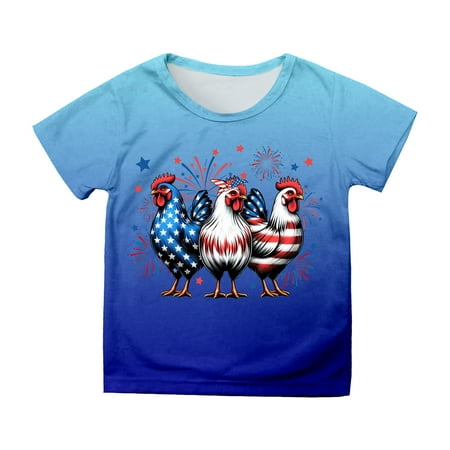 Shirts for Girls Toddler Independence Day Prints Short Sleeve Prints T Shirts Clothes Long Sleeve Under Top 10-11 Years
Shirts for Girls Toddler Independence Day Prints Short Sleeve Prints T Shirts Clothes Long Sleeve Under Top 10-11 Years