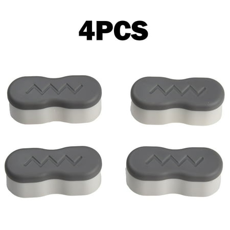 LIKEM 4 Pack Bathroom Hardware Buffer Replacement Bumpers Strong Adhesive Toilet Seats