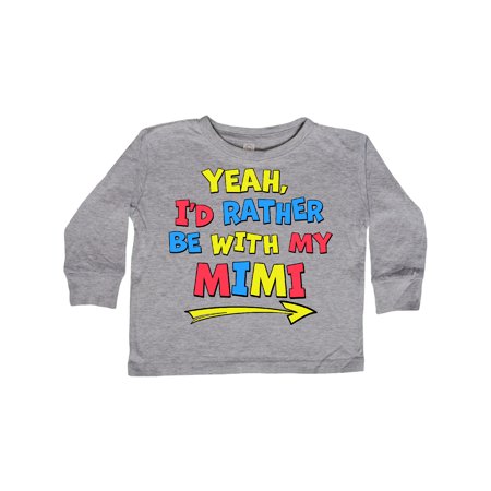 Inktastic Yeah I d Rather be with My Mimi in Red Yellow and Blue Gift Toddler Boy or Toddler Girl Long Sleeve T-Shirt
Inktastic Yeah I d Rather be with My Mimi in Red Yellow and Blue Gift Toddler Boy or Toddler Girl Long Sleeve T-Shirt