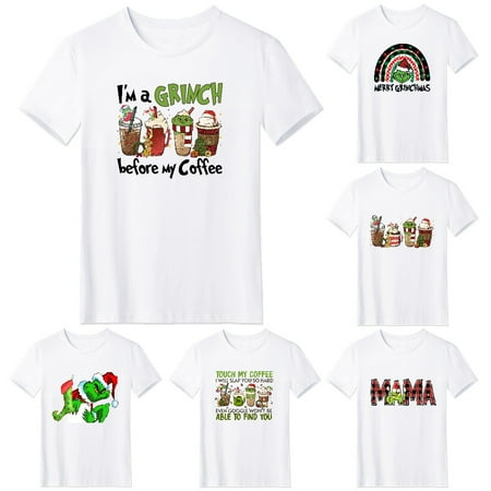 MLFU Christmas Boys Girls Graphic T-Shirts Classic-Fit Tops Sizes Kids-Adult Unisex
MLFU Christmas Boys Girls Graphic T-Shirts Classic-Fit Tops Sizes Kids-Adult Unisex