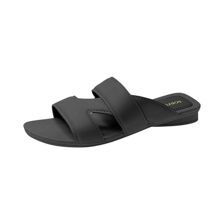 Pimfylm Fluffy Slippers For Women Womens Memory Foam Footbed Sandals - Beach Pool Shower - Runs 1 Size Small Black 8
Pimfylm Fluffy Slippers For Women Womens Memory Foam Footbed Sandals - Beach Pool Shower - Runs 1 Size Small Black 8