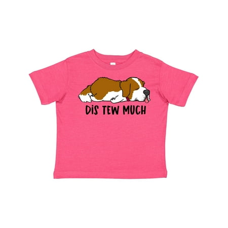 Inktastic Napping Dis Tew Much St. Bernard Gift Toddler Boy or Toddler Girl T-Shirt
Inktastic Napping Dis Tew Much St. Bernard Gift Toddler Boy or Toddler Girl T-Shirt
