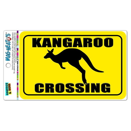 Kangaroo Crossing MAG-NEATO S(TM) Automotive Car Refrigerator Locker Vinyl Magnet
Kangaroo Crossing MAG-NEATO S(TM) Automotive Car Refrigerator Locker Vinyl Magnet