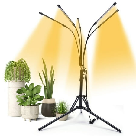 Miumaeov 5-Head LED Grow Light w/ Stand for Indoor Plants Full Spectrum Plant Grow Lamp
Miumaeov 5-Head LED Grow Light w/ Stand for Indoor Plants Full Spectrum Plant Grow Lamp