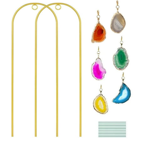 Ksruee Plant Trellis Indoor 2 Pcs Small Metal Plant Trellis for Climbing Plants Indoor with Agate Pendant Indoor Plant Support Stake for Small Plants dependable
Ksruee Plant Trellis Indoor 2 Pcs Small Metal Plant Trellis for Climbing Plants Indoor with Agate Pendant Indoor Plant Support Stake for Small Plants dependable