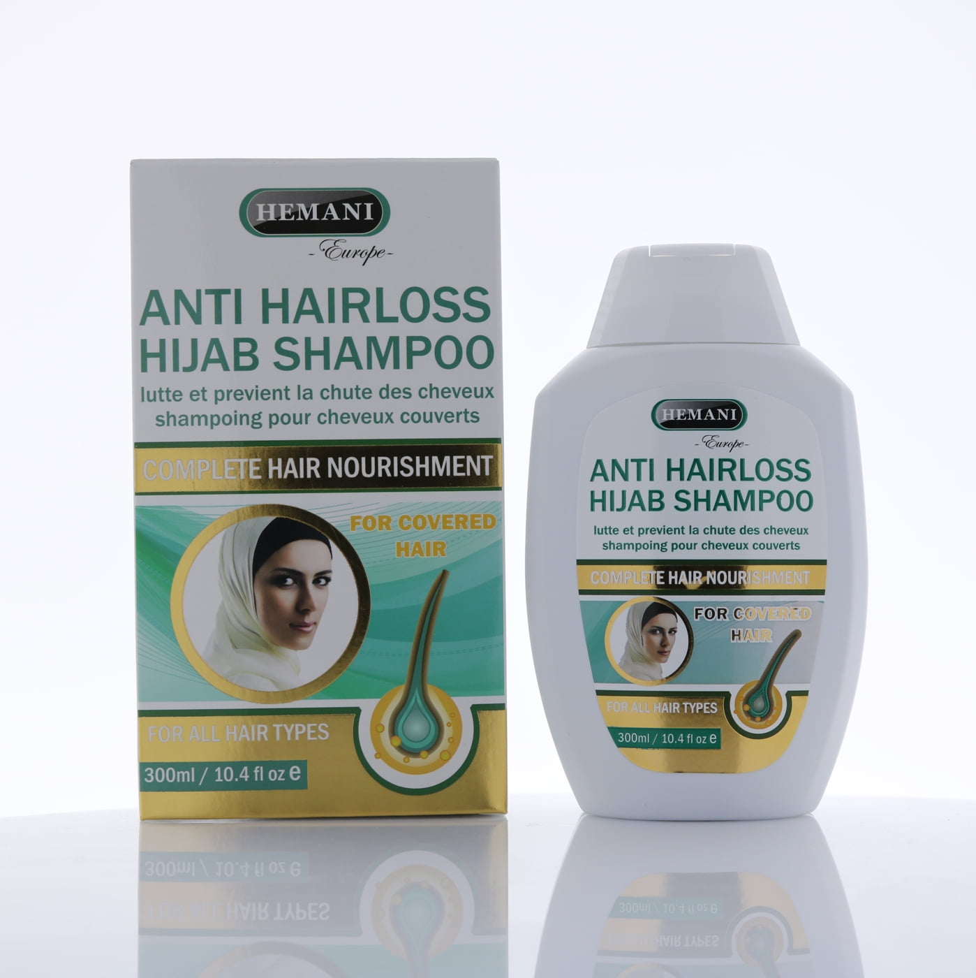 Hemani Europe Natural Halal Anti Hair Loss Hijab Shampoo Ml