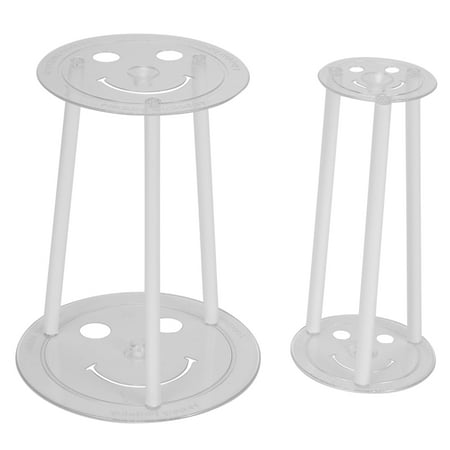 20 Pieces White Plastic Cake Sticks Support Rods with 4 Pieces Cake Separator Plates Cakes and 12 Pieces Clear Cake
20 Pieces White Plastic Cake Sticks Support Rods with 4 Pieces Cake Separator Plates Cakes and 12 Pieces Clear Cake