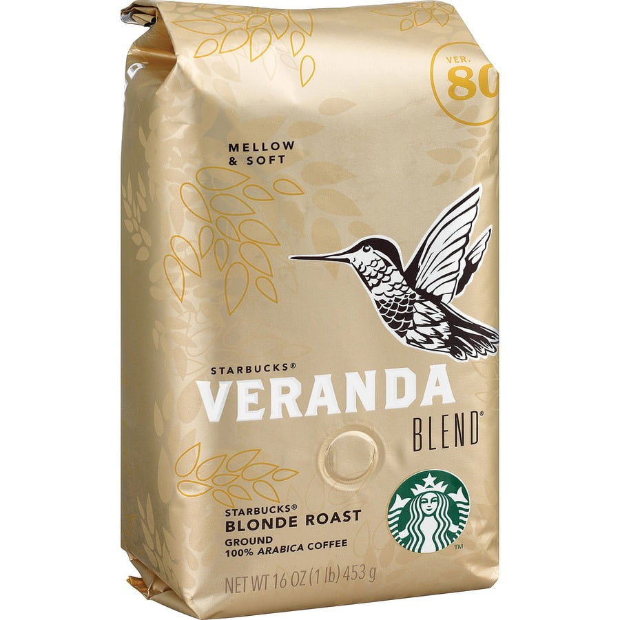 Starbucks Ground Veranda Blend Coffee Blonde Oz Per Bag Each