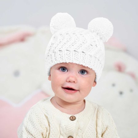 DENGDENG Infant Baby Toddler Child Children Kids Soft Knitted Beanie Hats for Boys and Girls Winter Warm Pompom Cap 6M-3Y
DENGDENG Infant Baby Toddler Child Children Kids Soft Knitted Beanie Hats for Boys and Girls Winter Warm Pompom Cap 6M-3Y