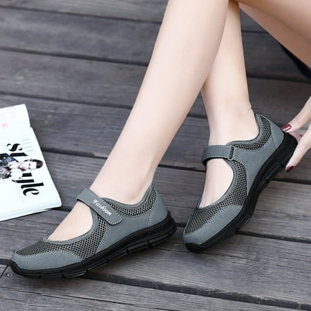 Womens Casual Walking Sneakers Lightweight Breathable Mesh Flat Shoes Non Slip Outdoor Wotkout Shoes
Womens Casual Walking Sneakers Lightweight Breathable Mesh Flat Shoes Non Slip Outdoor Wotkout Shoes