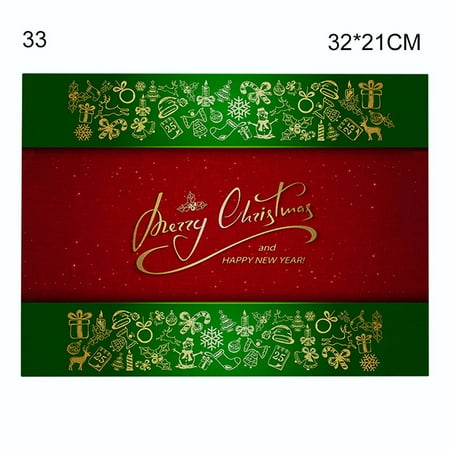 Cotton and Linen Table Mat Christmas Elements Single Side Pattern Heat Resistant Christmas Decor for Kitchen Dining Room New
Cotton and Linen Table Mat Christmas Elements Single Side Pattern Heat Resistant Christmas Decor for Kitchen Dining Room New