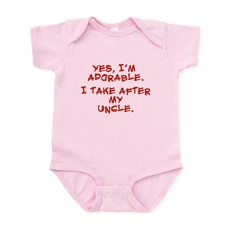 CafePress - Adorable Like My Uncle Infant Bodysuit - Baby Light Bodysuit Size Newborn - 24 Months
CafePress - Adorable Like My Uncle Infant Bodysuit - Baby Light Bodysuit Size Newborn - 24 Months