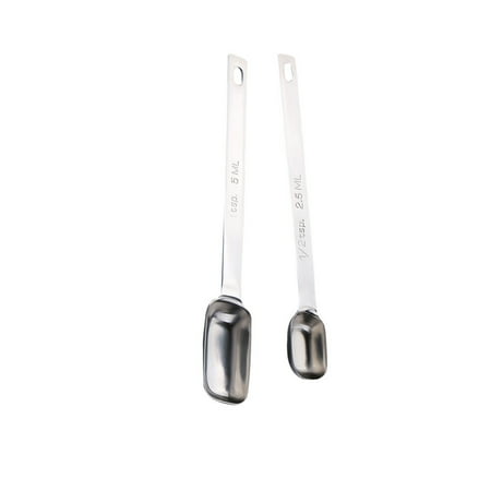 Stainless Steel Measuring Cup 2PCS Stainless Steel Measuring Spoon Cooking Measure Spoon Cup Seasoning Spoons for Coffee Tea Kitchen (5ml 15ml)
Stainless Steel Measuring Cup 2PCS Stainless Steel Measuring Spoon Cooking Measure Spoon Cup Seasoning Spoons for Coffee Tea Kitchen (5ml 15ml)