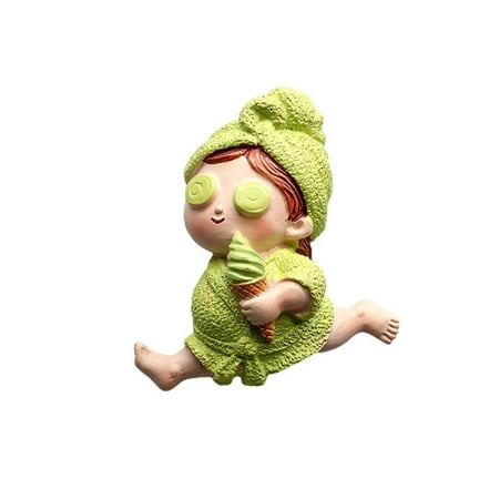 Resin DIY 3D Home Decoration Nightgown Girl Souvenir Magnetic Paste Refrigerator Paste Fridge Magnets Message Sticker GREEN A
Resin DIY 3D Home Decoration Nightgown Girl Souvenir Magnetic Paste Refrigerator Paste Fridge Magnets Message Sticker GREEN A