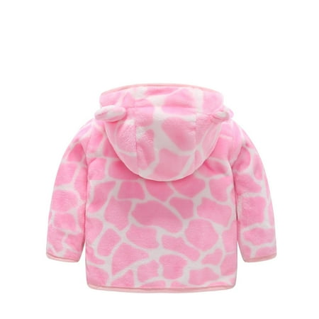 Dadaria Toddler Jacket 6months-6years Toddler Kids Baby Grils Boy Cute Ear Zipper Solid Thick Hooded Coat Warm Outwear Hot Pink 18-24 Months Toddler
Dadaria Toddler Jacket 6months-6years Toddler Kids Baby Grils Boy Cute Ear Zipper Solid Thick Hooded Coat Warm Outwear Hot Pink 18-24 Months Toddler