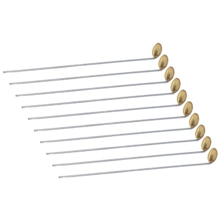 Octpeak Brass Burning Spoon Laboratory Spoon 10Pcs Laboratory Burning Spoon High Temperature Resistant Brass Experiment Instruments Supplies
Octpeak Brass Burning Spoon Laboratory Spoon 10Pcs Laboratory Burning Spoon High Temperature Resistant Brass Experiment Instruments Supplies