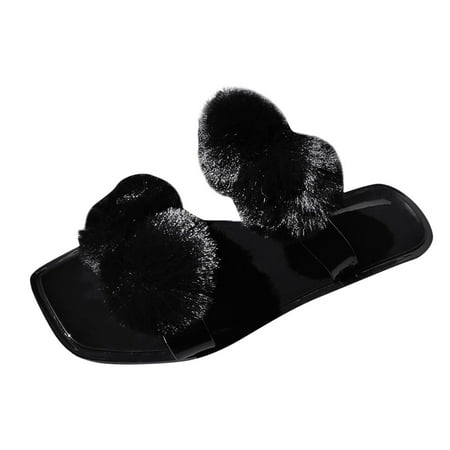 Mackneog Spring And Summer Women Slippers Plush Shoes Flat Large Size Open Toe Casual Breathable Gift on Clearance
Mackneog Spring And Summer Women Slippers Plush Shoes Flat Large Size Open Toe Casual Breathable Gift on Clearance