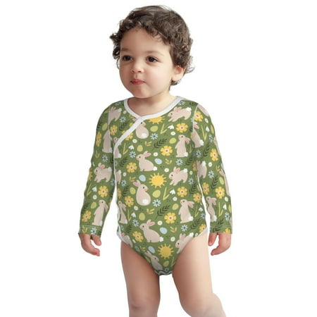 Haiem Happy Easter Printed Unisex-Baby Long Sleeve Onesies Bodysuits Unisex Babies Snap-Up Rompers-3 Months
Haiem Happy Easter Printed Unisex-Baby Long Sleeve Onesies Bodysuits Unisex Babies Snap-Up Rompers-3 Months